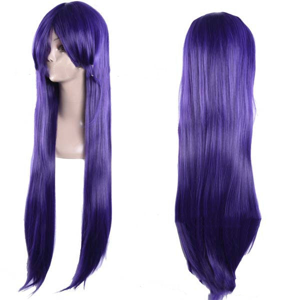 Long straight anime wig by My Store in a sleek, smooth style