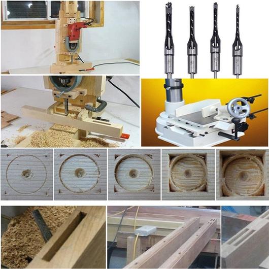 Square hole drill bit with square tip, My Store brand