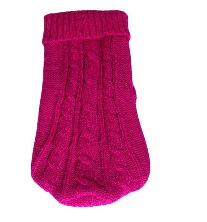 Dog sweater by My Store displayed in a simple product view