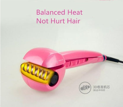Ceramic pear flower perm styling tool close-up