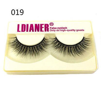 25mm wispy fluffy mink eyelashes, soft false lashes in a dramatic layered style