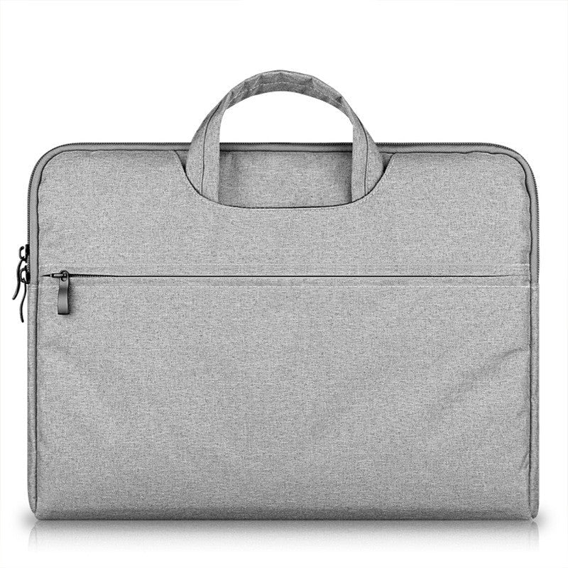 Compatible with Apple laptop bag, black padded case with handles and shoulder strap