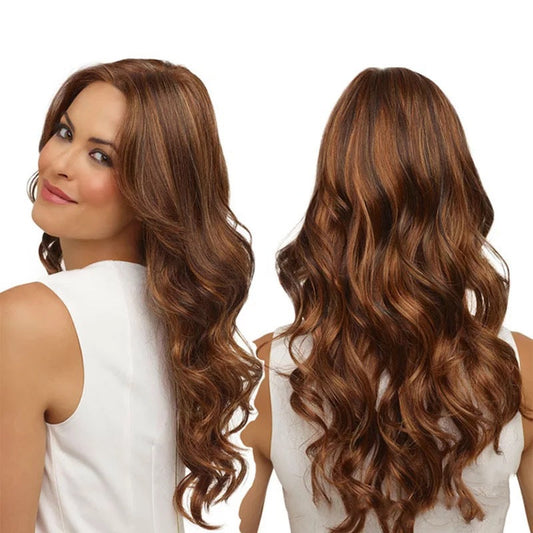 European and American fashion wig by My Store, styled synthetic hairpiece shown on mannequin head