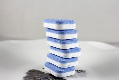 Washing machine tub bomb cleaner by My Store in tablet form for cleaning laundry machine interiors