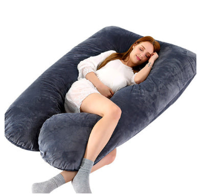 U-shaped pillow by My Store, curved neck support cushion shown from the front