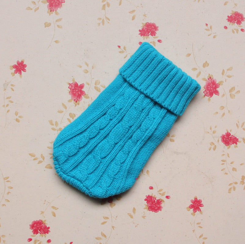 Dog sweater by My Store shown in a soft, cozy knit design