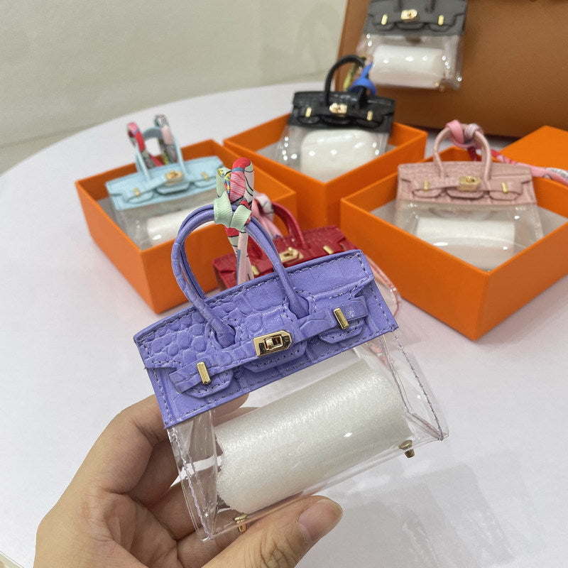 Women's fashion car key case, close-up view of stylish protective key holder fob cover