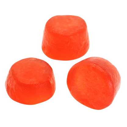 Tapioca pudding topped with red apple slices in a bowl, featuring apple cider vinegar flavor from Your Label.
