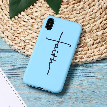Apple Cross phone case with cross design-compatible phone cover