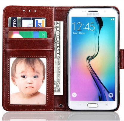 Leather phone case by My Store with a smooth finish and protective design