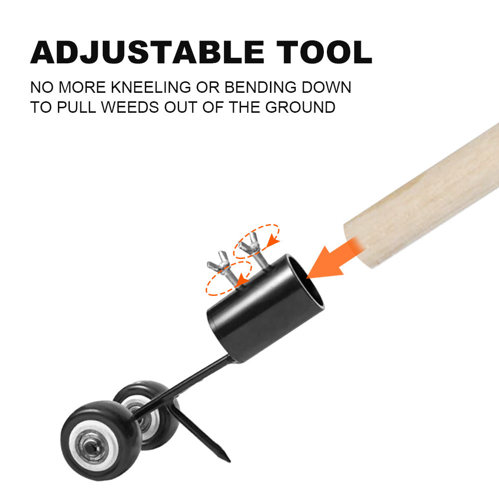 Portable yard lawn trimmer for quick weed removal along sidewalks and garden edges, My Store brand