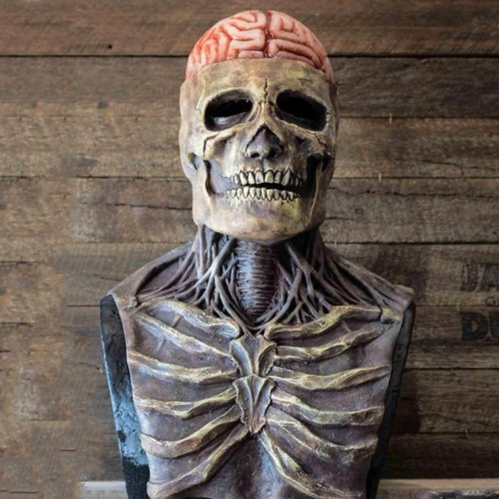 New Independence Battle Skeleton Mask, detailed skull design in white and black tones
