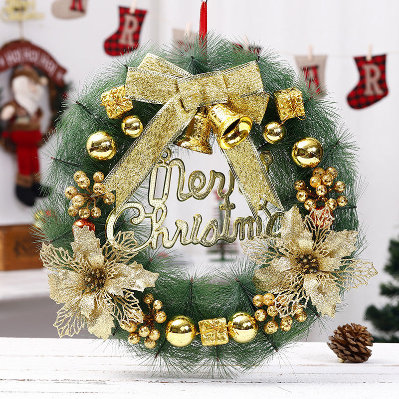 Christmas decorations and creative gifts with festive ornaments and Christmas wreaths, Type 0