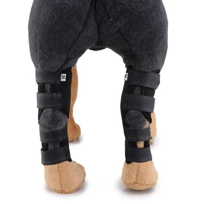 Dog leg brace by My Store, adjustable support wrap for canine leg injuries