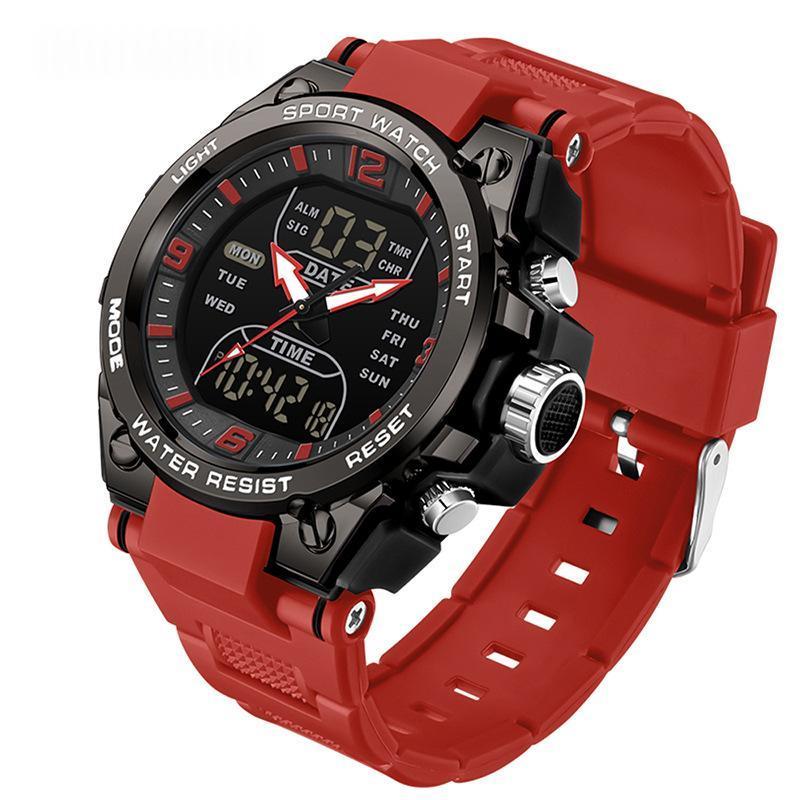 Multifunctional waterproof dual-display swimming watch by My Store, shown with digital screen and water-resistant design