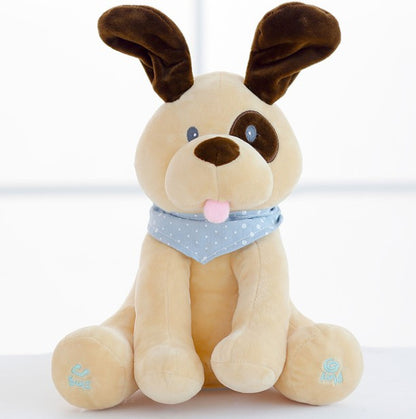BackUPMYFILESNOW® singing elephant plush toy for kids, soft and colorful with a friendly elephant design and musical features.