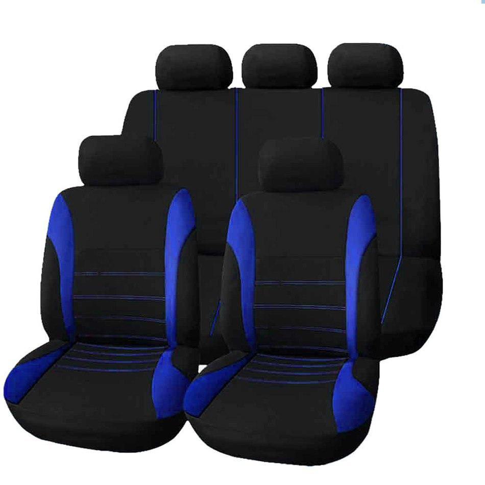 5-seater car seat cover cushion by My Store, shown fitted across vehicle seats