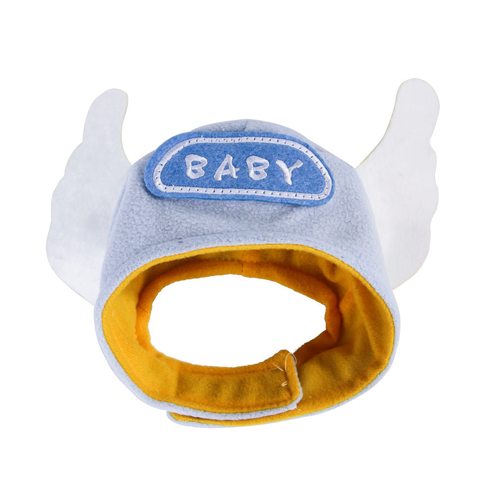 Funny pet dog cat costume warm hat photo prop headwear in a playful design