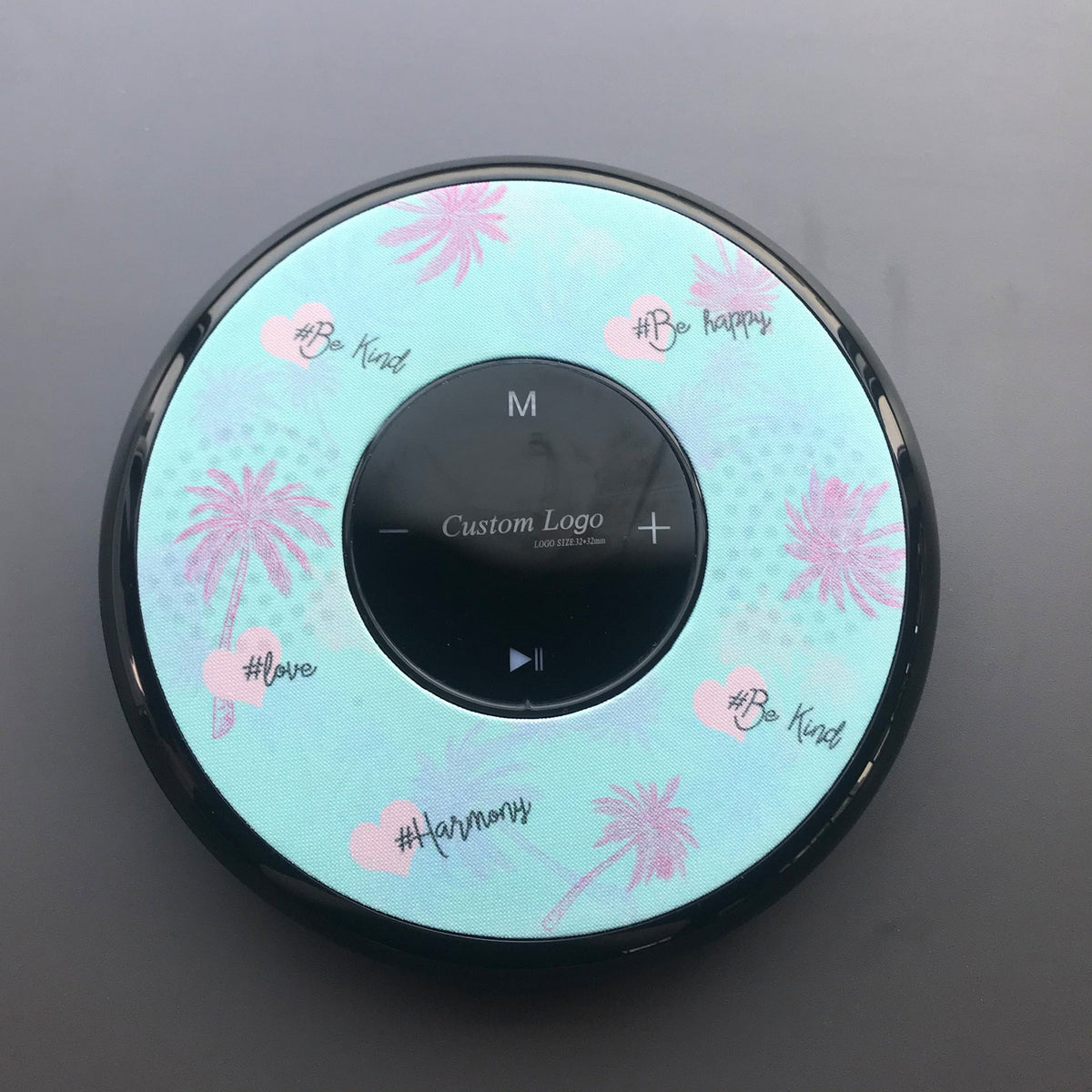 Waterproof Bluetooth speaker by My Store, compact portable design with visible controls and protective casing