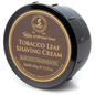 Taylor Of Old Bond Street Tobacco Leaf shaving cream in a 150g jar, showcasing the classic packaging and rich, creamy texture.