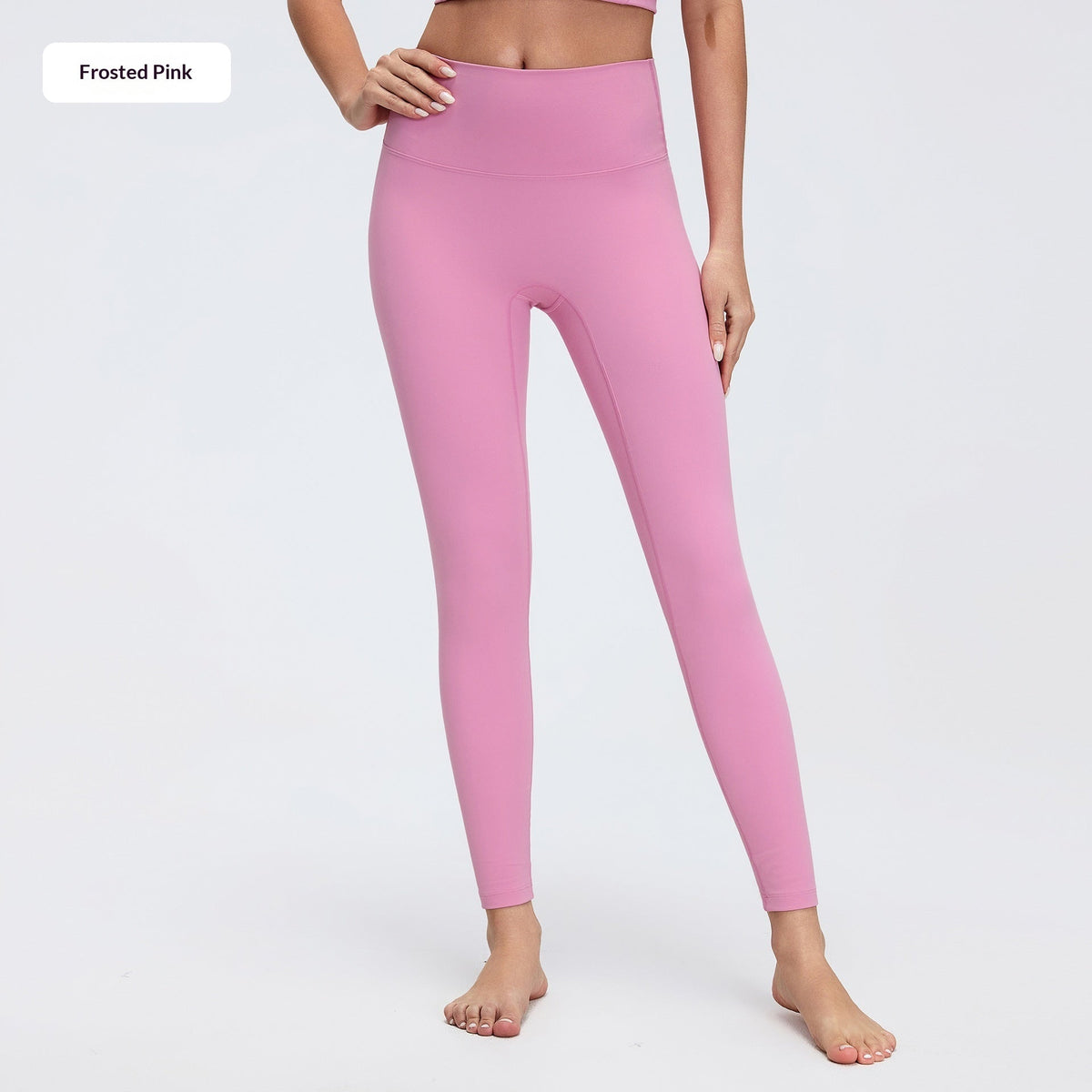 Nude Feel high waist hip lift yoga pants in a smooth, body-contouring design