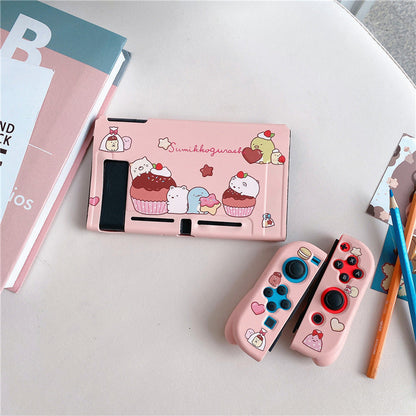 Cartoon corner creature TPU protective soft cover for Nintendo Shell Split game console