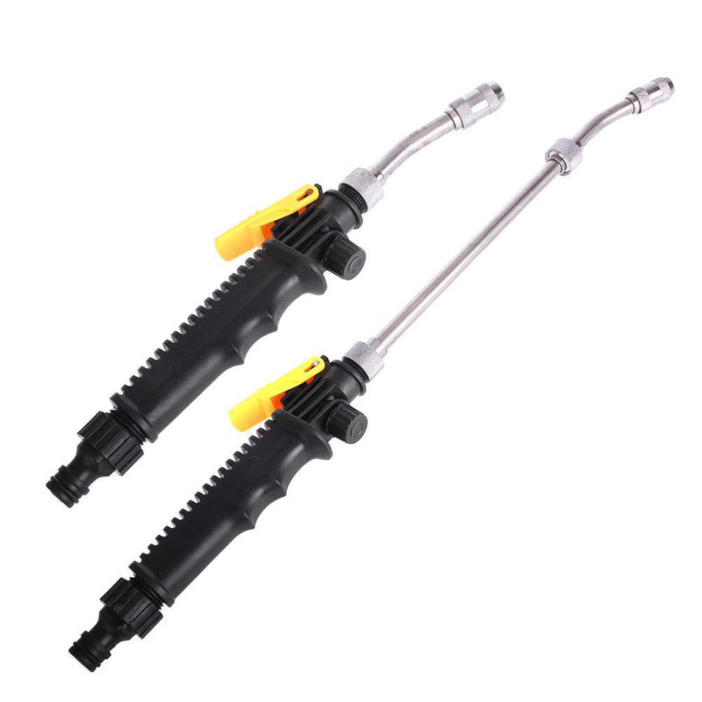 High pressure adjustable car wash water gun with ergonomic spray nozzle