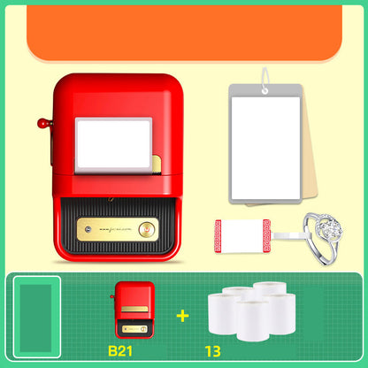 Pick Up Mini Label Printer by My Store, compact white thermal printer shown from the front