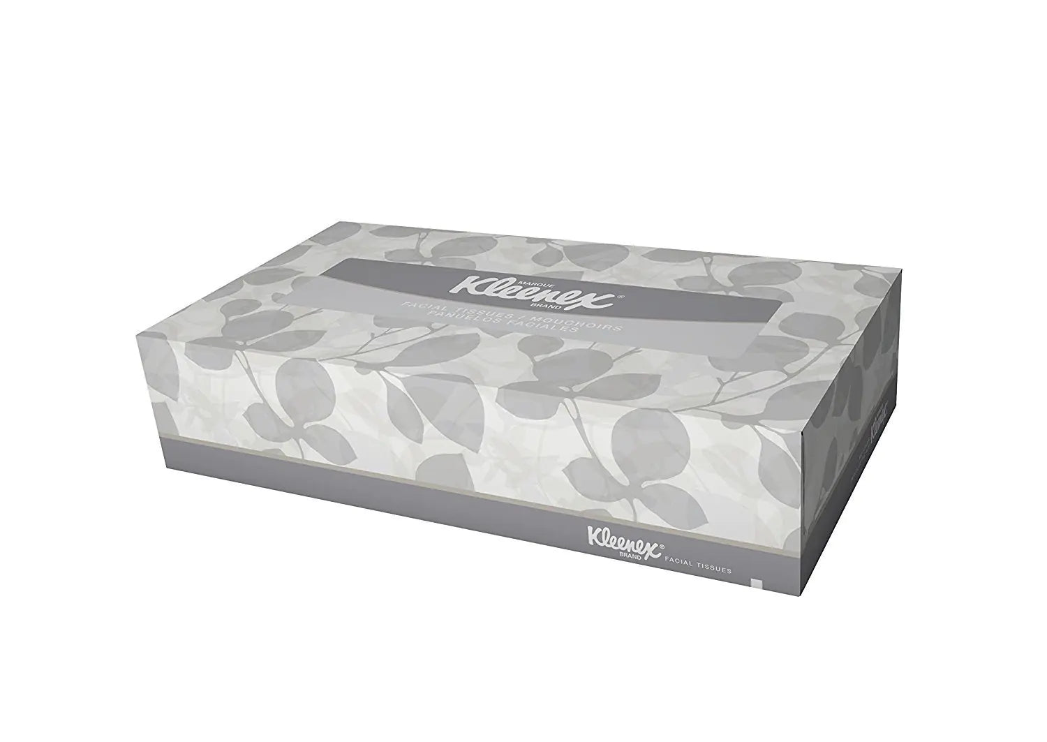 Kleenex White Facial Tissue 2-Ply Pop-Up Box 125 Sheets (Pack of 8)