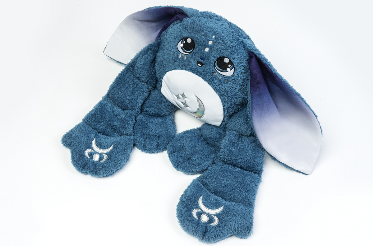 Moon Pals Orion 5lb Hugger Plush plush toy with soft, cuddly fabric and detailed starry design, perfect for hugging and comfort.