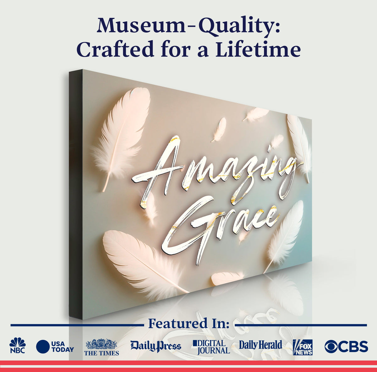 Amazing Grace Faith Wall Sign