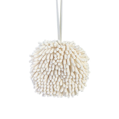Hanging hand towel by My Store displayed for easy bathroom or kitchen use