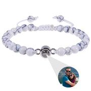 "Custom Photo Projection Bracelet in 100 Languages"