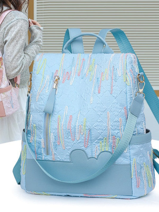 Women's lightweight multifunctional backpack with fashionable design by My Store
