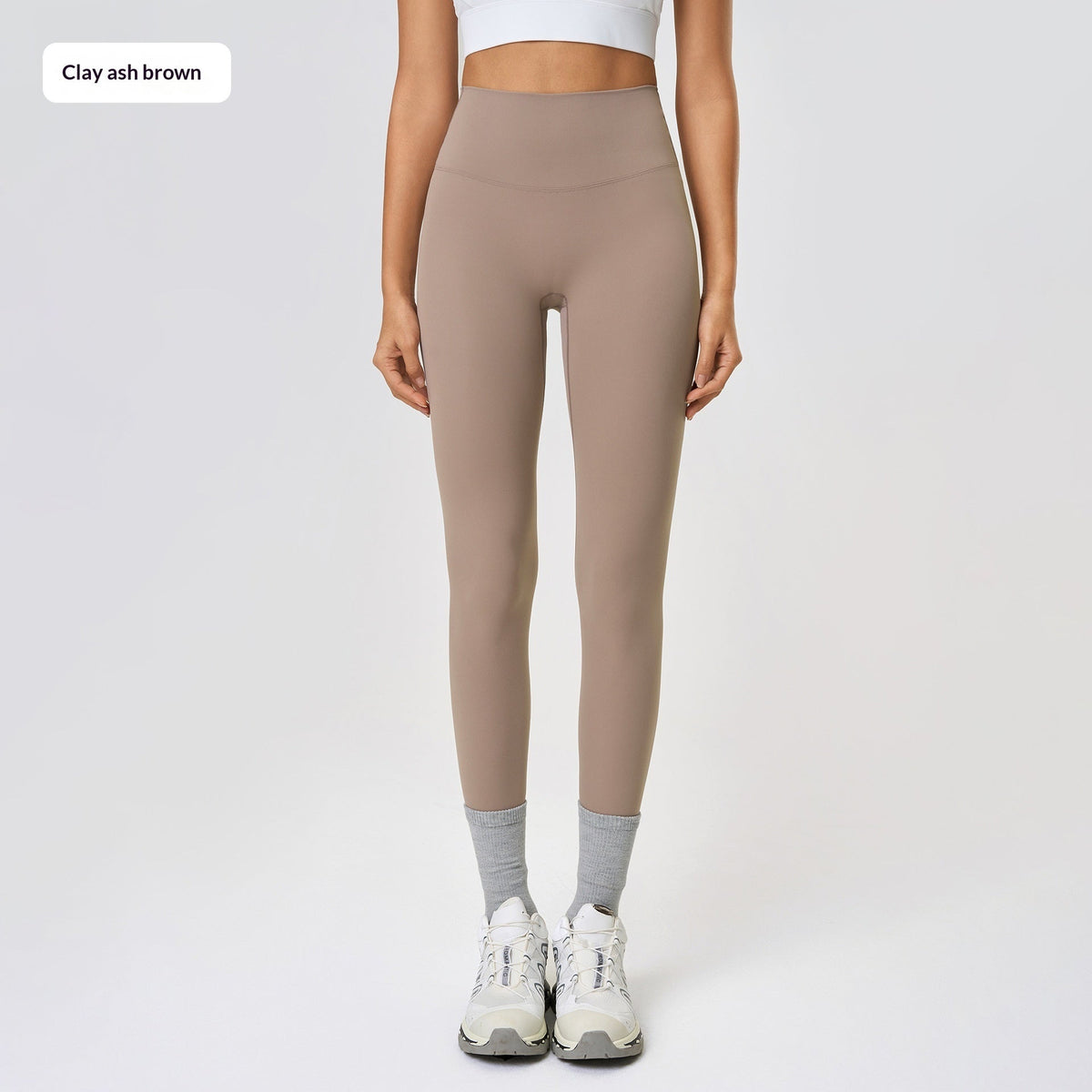 Nude Feel high waist hip lift yoga pants in a sleek, form-fitting design by My Store