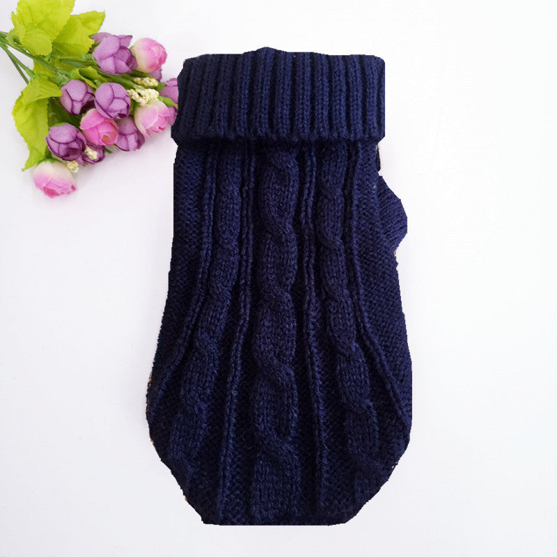 Milk Sweater Teddy dog clothing, soft pet sweater for small dogs