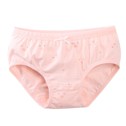 Children's women's triangle cotton boxer underwear in a simple design