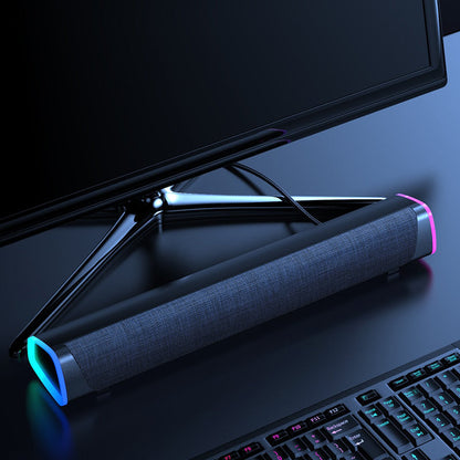 Multimedia computer portable mini speaker by My Store, compact design with visible audio controls