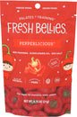 Fresh Bellies Vegan Healthy Snacks for Kids and Toddlers Kid Snacks with No Added Sugar Gluten Free Snacks Freeze Dried Baby Snacks 12m+ Paleo Friendly Non GMO Kosher Pepperlicious 1 pack