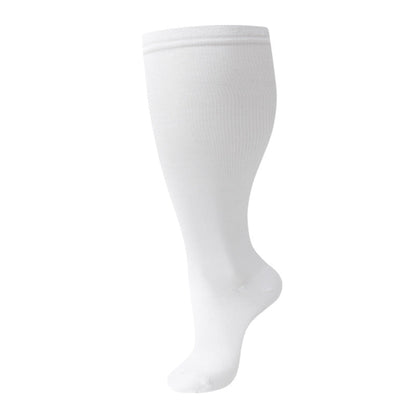 Plus-size nylon compression nurse socks for men and women by My Store