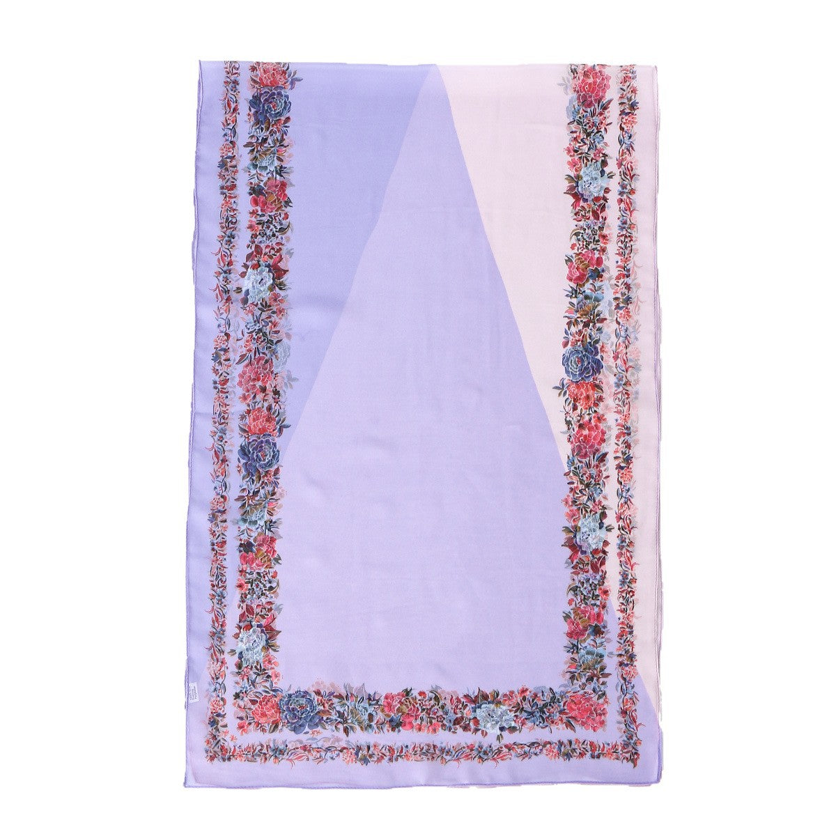 Floral elegant versatile women's fashion outer shawl with a stylish patterned design