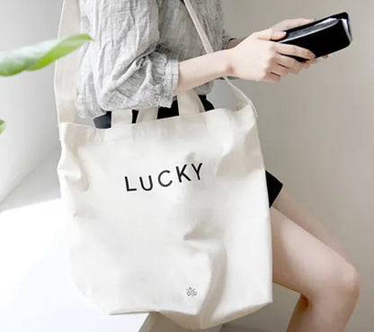 New Unisex Large Capacity Canvas Tote Bag