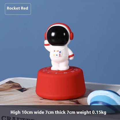 Homeworker learning time management timer student alarm clock with digital display