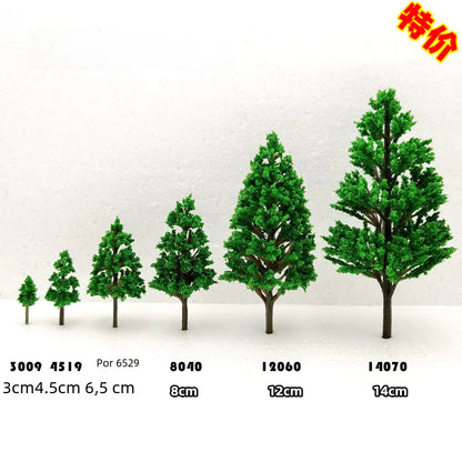 Poplar Tree Series Miniature Landscape Model Decor