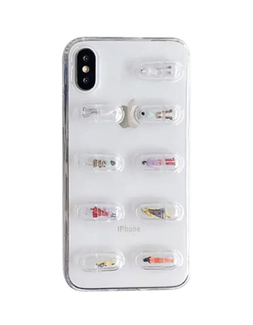 Transparent Protective Case for Apple iPhone X