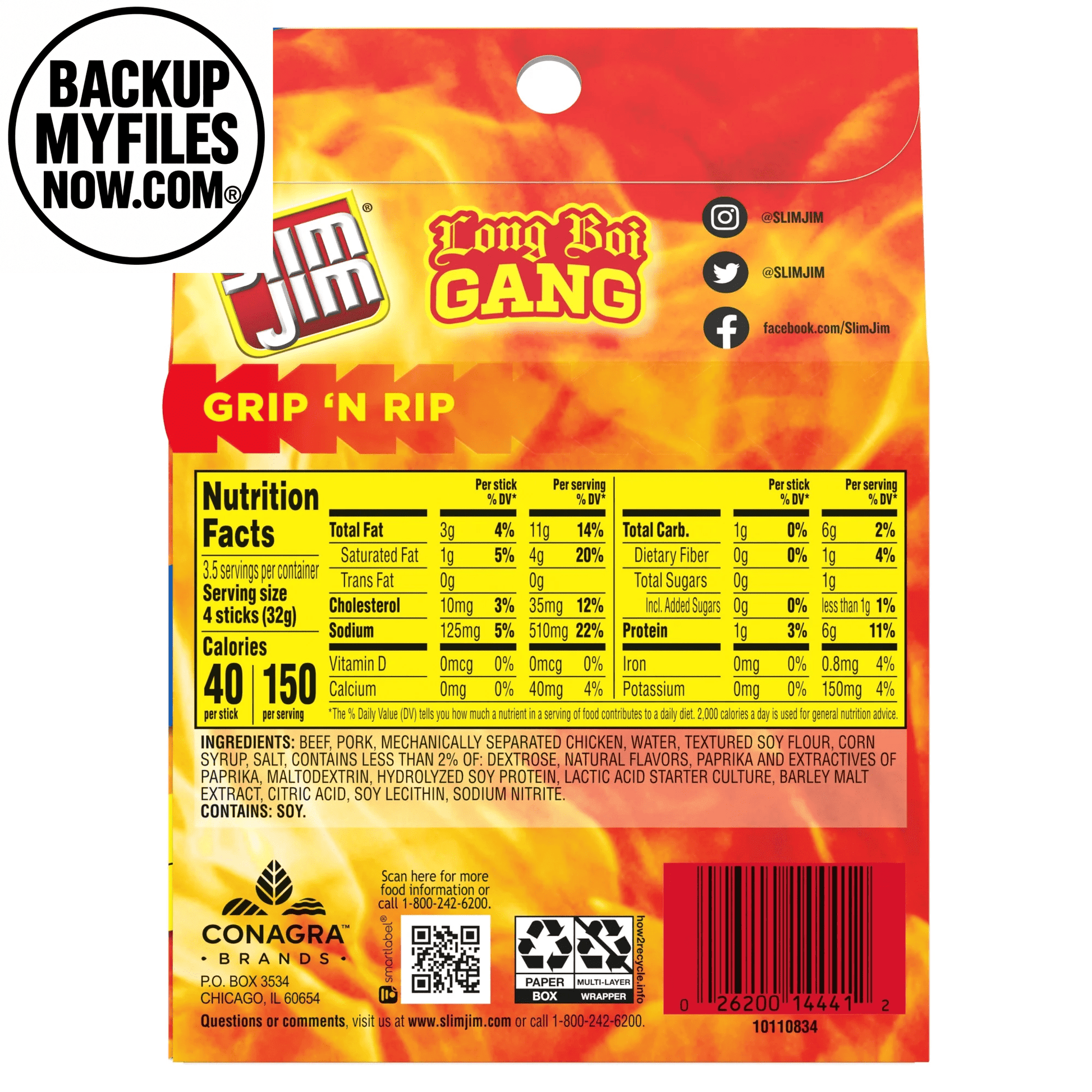 (7 Pack) Slim Jim Smoked Meat Sticks, Mild Flavor, 6G Protein per Serving, Snack Size, 0.28 Oz. (14 Count) - BACKUPMYFILESNOW.COM®