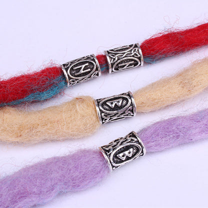 Dirty braid beaded jewelry close-up showing textured braided design and decorative beads