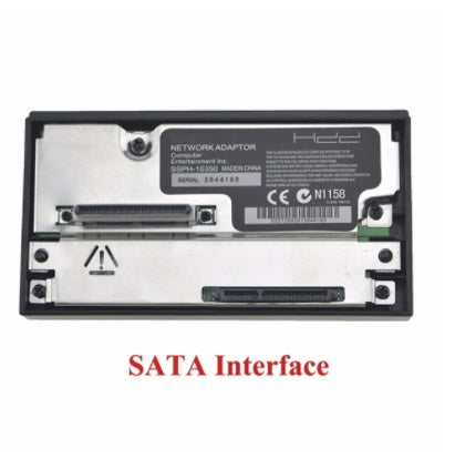 PS2 SATA interface network card adapter for console storage and network connectivity