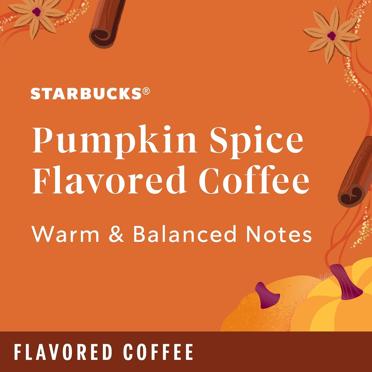 Starbucks K-Cup coffee pods Fall Bundle with 3 boxes of medium roast, naturally flavored Arabica coffee for Keurig brewers