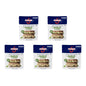Canned Swanson White Premium Chunk Chicken in Water, 4 cans of 2.4 oz each, showing the product label and cans stacked together.